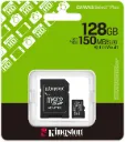 Kingston Canvas Select Plus microSD Memory Card 128GB microSDXC Gen3 150MB/s A1 Card + Adapter