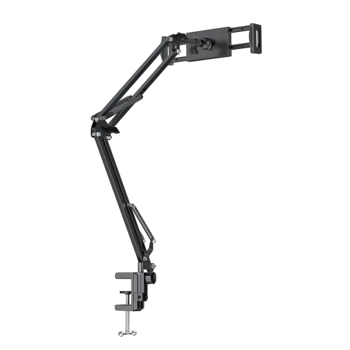 Yesido C296 360°Free Adjustment Multi-directional Folding Shaft Phone Holder | Desktop Lazy Man Stand