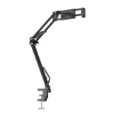 Yesido C296 360°Free Adjustment Multi-directional Folding Shaft Phone Holder | Desktop Lazy Man Stand