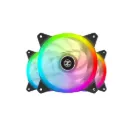 Techno Zone F-3000 ARGB Fan Kit With Controller box up to 10 fans + Remote Control | HighEnd