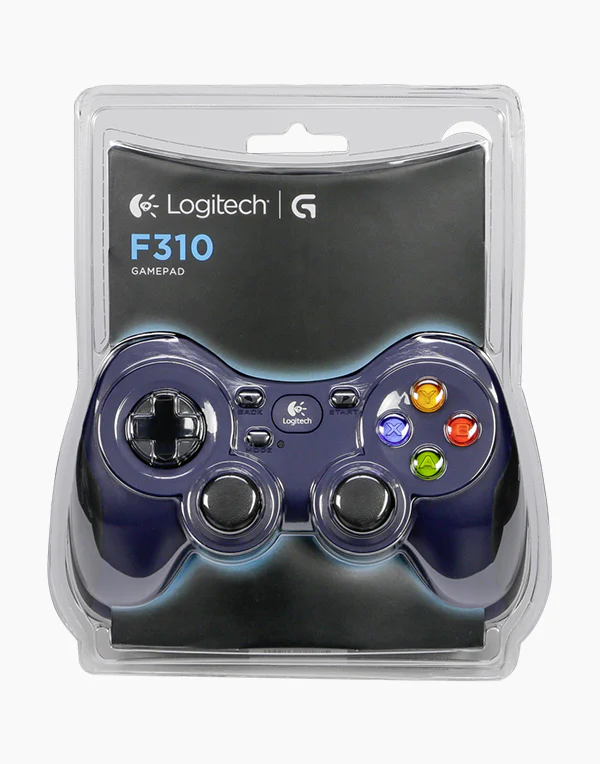 Logitech  F310 wired gamepad features a four-switch D-pad for precise control and familiar console layout. Plug-and-play on PC using a 6-foot USB cable. Built for players who want to plug in and jump right into the action.