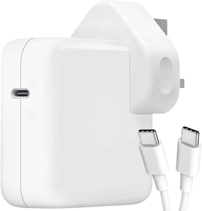 MacBook Air/Pro Charger - 87W USB C Power Adaptor with 1.8m/6ft USC C to USB C Charger Cable - Compatible with Mac Book Air/Pro