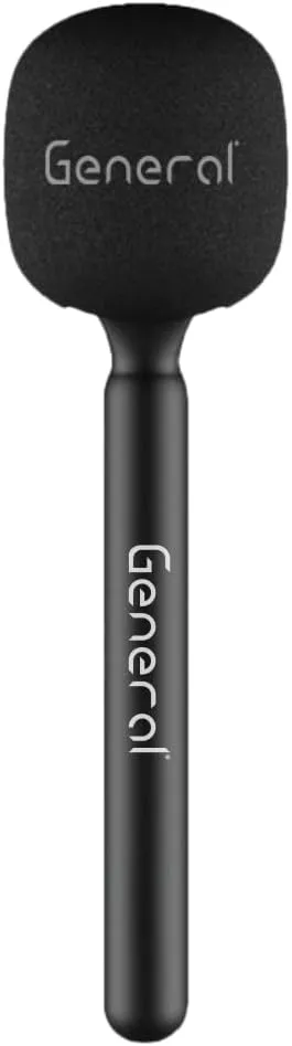 [fake mic 2] General GHM-001 Microphone Handheld Adapter, Universal, Portable, Durable