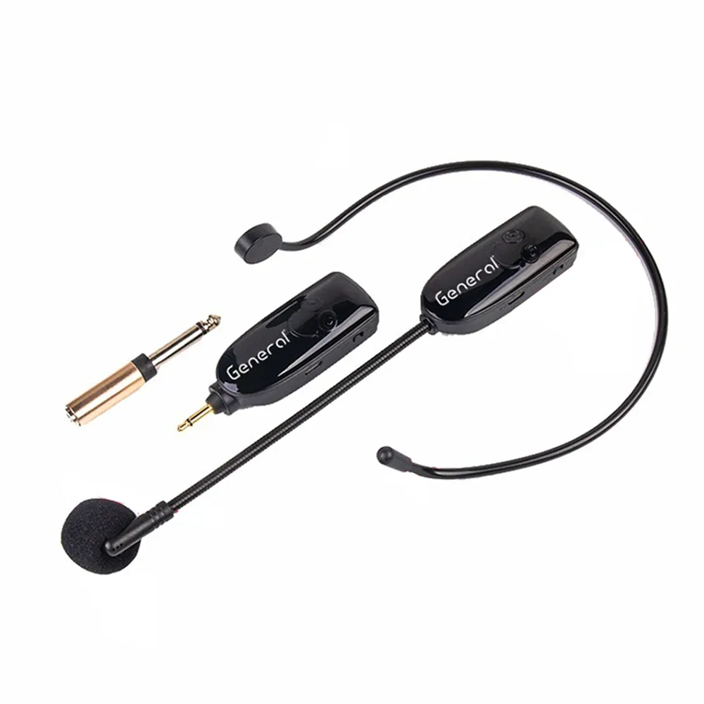 General HX-W021 Headset Wireless MicroPhone - Black