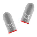 Sarafox V10 Finger Gloves Gold Silk Gaming Finger Sleeves Non-slip High Sensitivity Super Sweatproof for Mobile Phone Gaming