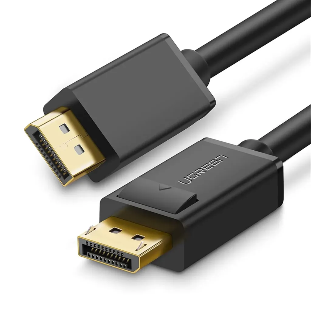 UGREEN DP to DP Cable 4K 60Hz UHD DisplayPort Male to Male Monitor Video Cable Compatible with 1080P Full HD for PC Host, HP Laptop, Graphics Card and All Your DP Enabled Devices - DP 1.2 Version (3M)