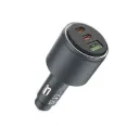 Devia Extreme Speed Dual USB + Type-C Fast Car Charger 116W - Black MP794