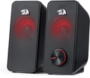 Redragon GS500 Stentor PC Gaming Speaker 2.0 Channel Stereo Desktop Computer Speaker with Red Backli