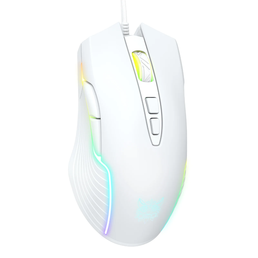 Mouse Onikuma CW905 6400 Toy Gaming Wired White