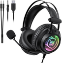 Onikuma X80 Abyss Mirror RGB 7.1 4D Surround Sound Gaming Headset