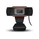 Gamma Gt-088 HD Webcam With Microphone, For Chats And Video Streaming, 720P Resolution - Black