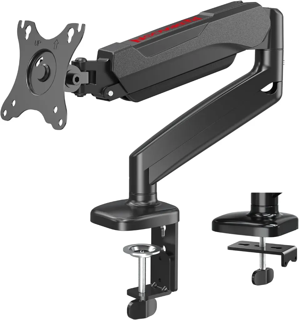 [DY-01] DY01 Adjustable Full-Motion Monitor Arm – Desk Mount for 17″–30″ Screens with Swivel, Tilt & Height Adjustment