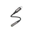 Yesido YAU45 Lightning to 3.5mm Headphone Jack Adapter (1m), Heavy-Duty Braided Aux Audio Cable Dongle with Aluminum Connectors for iPhone 14/13/12/11/X/8/7/iPad