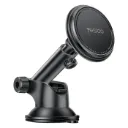 Yesido C269 Magnetic Suction Cup Car Phone Holder with Telescopic Rod – Black
