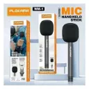 PLOKAMA WM-1MIC Handheld Stick Professional Wireless Mic for Recording, Podcast, TikTok & Content Creation - Black
