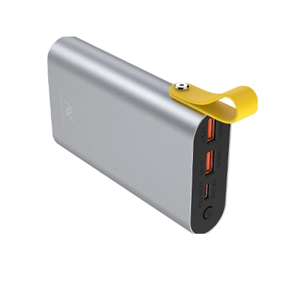 [MP-64-G] Devia EP206 Ultra 1Power Bank 10000 mAh 35W Built-in Cable - Modern Gray