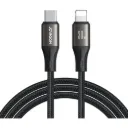 JOYROOM S-A25 Fast Charging Data Cable Lightning to Type-C USB 1.2M 30W (Black)