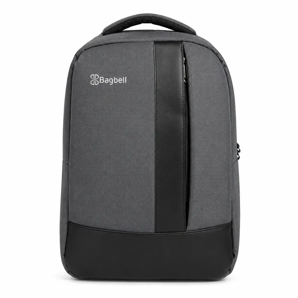 Bagbell 15.6-Inch Casual Business Large Capacity -Multi-Pockets Laptop Backpack Bag Black B 2025 -Gray