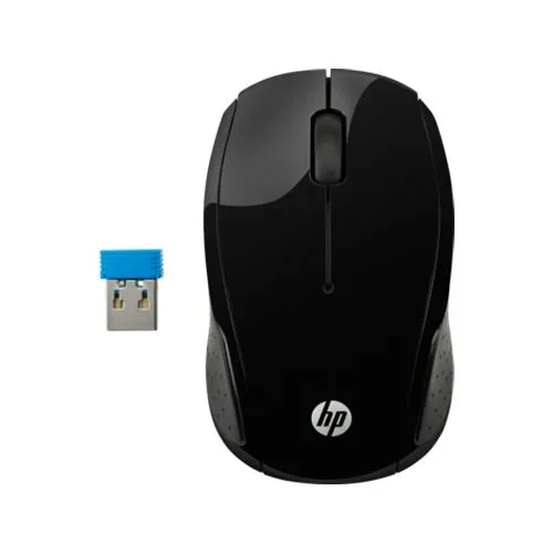 [MO-45-8] HP Wireless mouse 200 - Model X6W31AA - Black