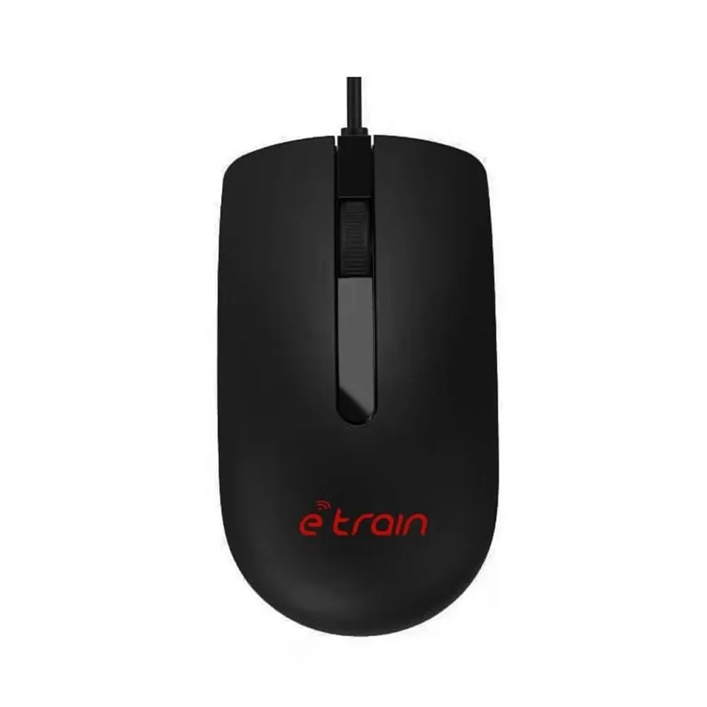[MO771] E-train (MO771) Wired Mouse - Black