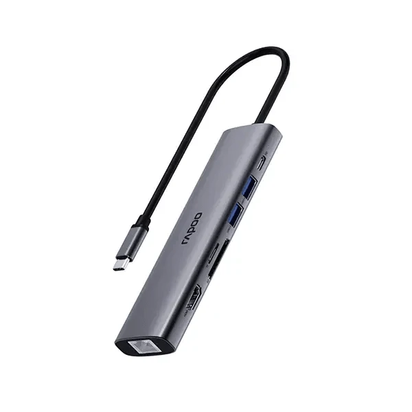 Rapoo XD71 USB-C 7-in-1 Multi-function Hub
