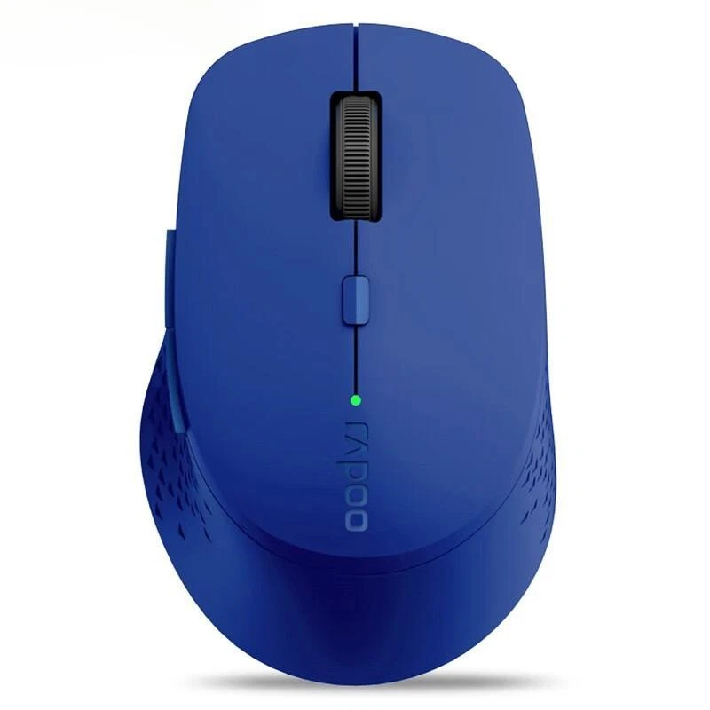 Rapoo M300 Bluetooth Mouse Multi-Device Silent Wireless Mice 4 Adjustable DPI Blue