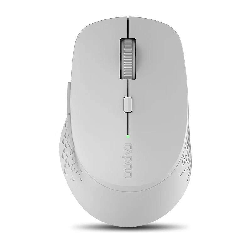 Rapoo M300 Bluetooth Mouse Multi-Device Silent Wireless Mice 4 Adjustable DPI GRAY