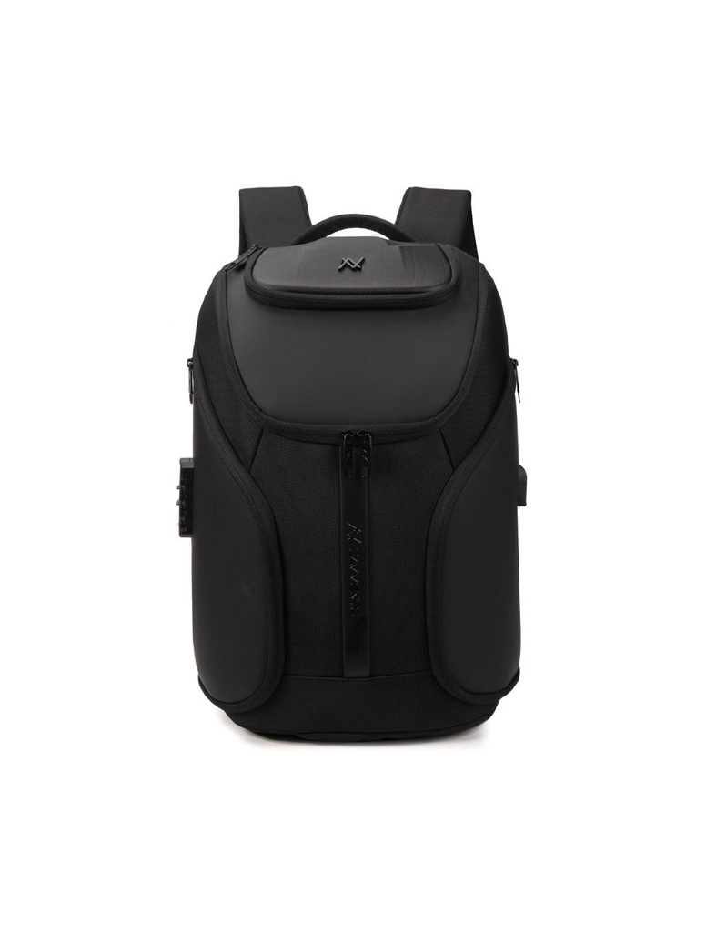 L'AVVENTO (BG944) Casual Laptop Designed For everyday Use fits up to 15.6” made by Water Resistant and anti-theft style Backpack - Black