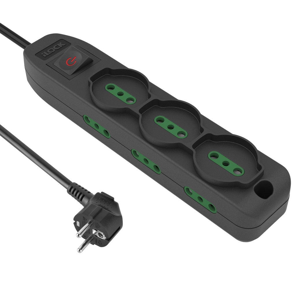 Power Strip 9 outlets 1.5M with Switch