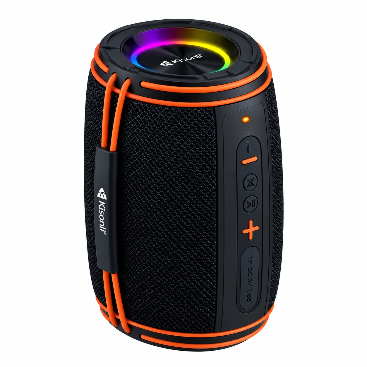 Speaker Kisonli K42 Portable Bluetooth Speaker 15W TWS Stereo Deep Bass 2200MHA IPX5