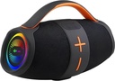 Kisonli K13 Portable Bluetooth Speaker – 20W Stereo Sound – Dynamic RGB Lighting – Deep Bass Experience