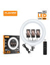 Plokama Live-R45 18-Inch Ring Light with Remote Control