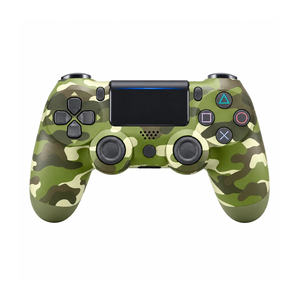 ذراع تحكم VOVO V-414 لاسلكي لـ PS4 – تمويه أخضر