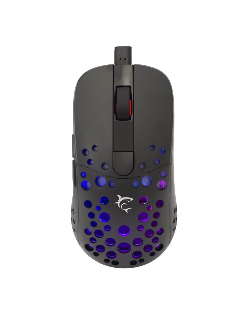 Mouse White Shark GM-9004 Tristan MO336 Gaming Black