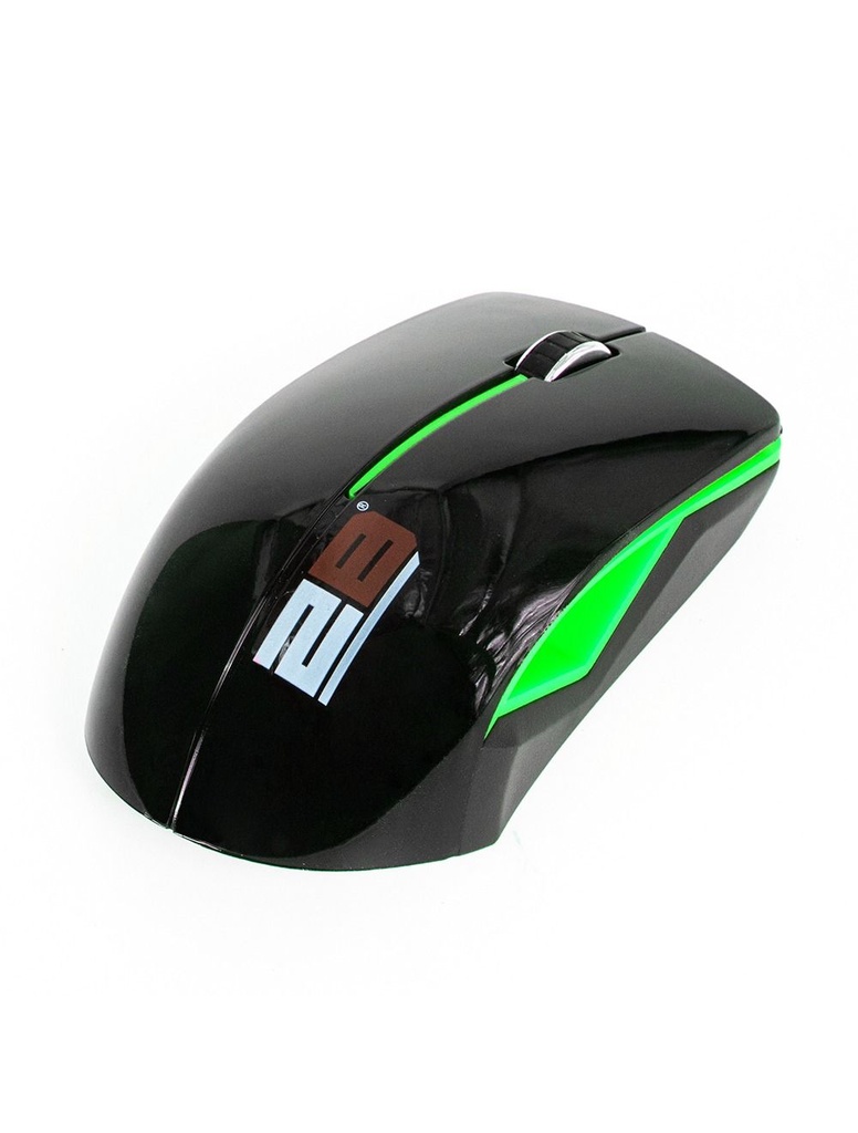 Mouse 2B MO33N Cover 2.4G Wireless Green Black