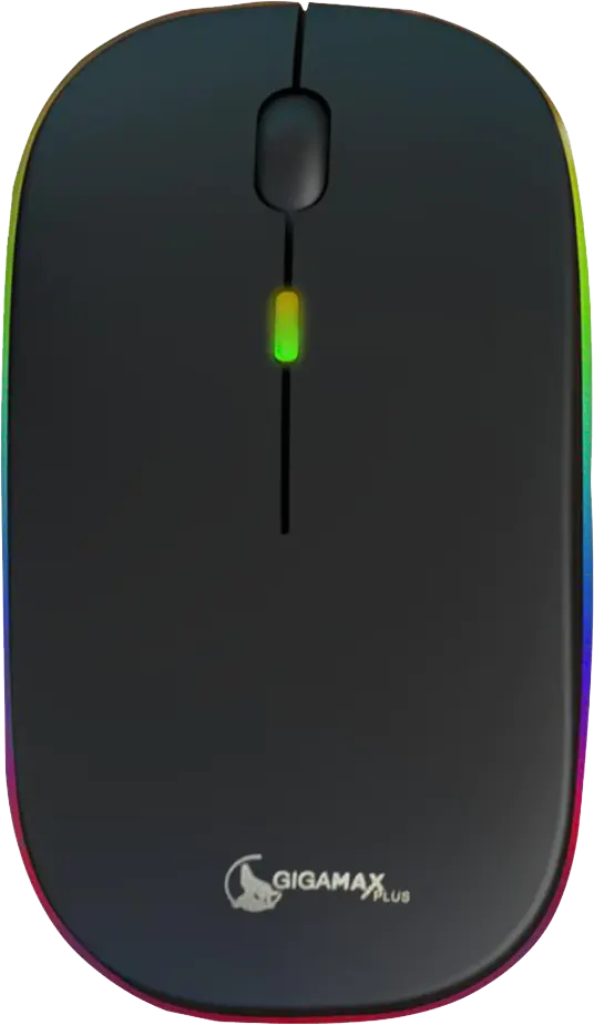Wireless Mouse GIGAMAX – 2.4GHz – RGB Lights – GM-10 ماوس ويرلس شحن جيجاماكس