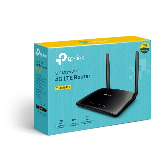 [MR6400] TP-Link TL-MR6400 300 Mbps Wireless N 4G LTE Router