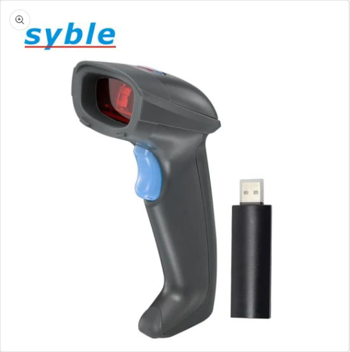 Syble XB-5055R Wireless 1D Laser Barcode Scanner