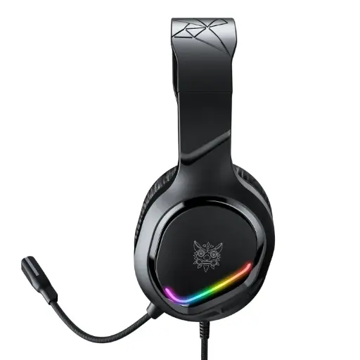 [X31] ONIKUMA X31 Wired Headphones with RGB Colorful Lighting Surround Sound Wired Headset for PC Gamers Gaming Xbox