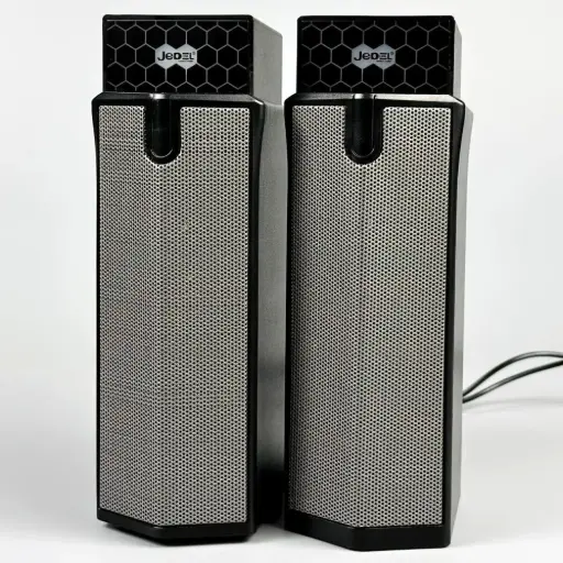 [S562] Jedel S562 LED Lighting Detachable Sound Bar 3Wx2 Wired Speaker for Computer