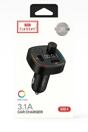 [m84] Earldom M84 RGB Bluetooth Car Charger
