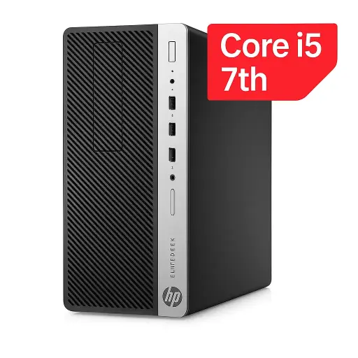 [800 G3] HP EliteDesk 800 G3 SFF Desktop PC Intel Core i5-7500- 8GB DDR4 - 500GB HDD- Intel UHD Graphics ''Used''