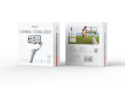 YESIDO SF18 Gimbal Stabilizer, AI Face Tracking Selfie Stick & Tripod, 3600mAh