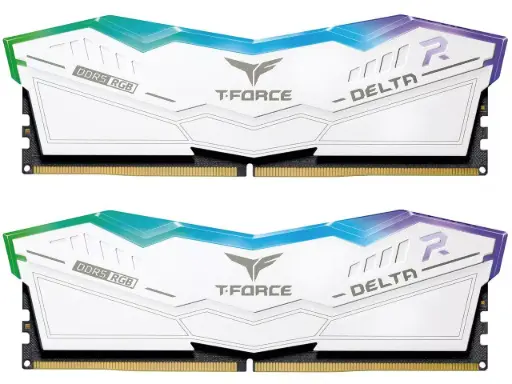 TEAMGROUP T-Force Delta RGB DDR5 32GB Kit (2x16GB) 6400MHz CL 32 Ram