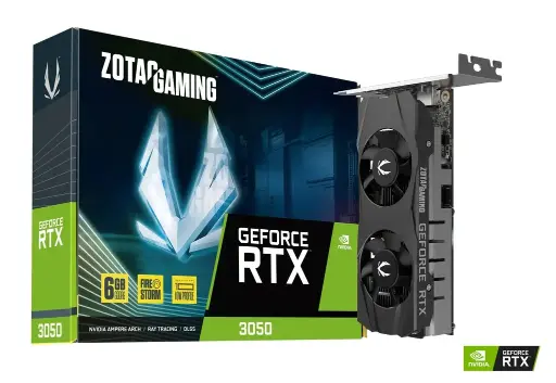 ZOTAC GAMING GeForce RTX 3050 6GB GDDR6 LP (ZT-A30510L-10L)
