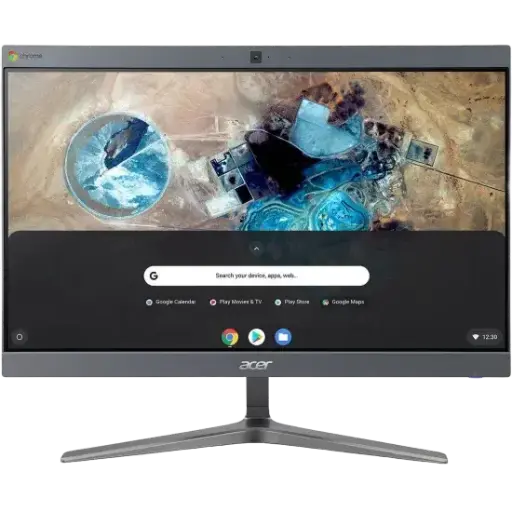 Acer All IN ONE Chromebase 24I2 Touch i7 8650U 24 Inch Frameless , 256GB NVME 8GB RAM - Grey(Used Imported) 