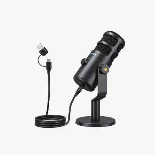 MAONO PD100X USB/XLR Dynamic Microphone for Gaming and Streaming, RGB