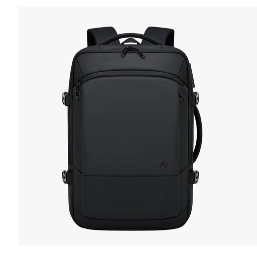 L'AVVENTO (BG937) Business & Travel Backpack Anti-Theft Backpack fit up to 15.6” High -Density Nylon Water-Resistant, Polyester - Black