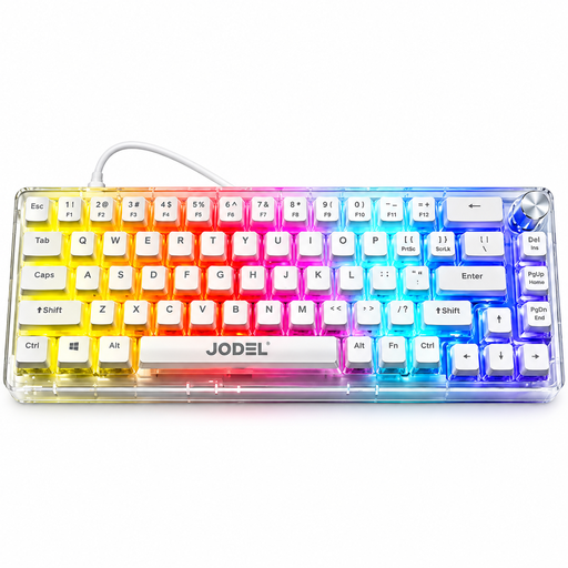 JEDEL KL150 RGB Transparent Mechanical Keyboard