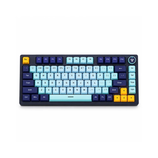 Keyboard Fantech ATOM81 MK875V2 Mizu Mechanical Wired Sky Blue Taro Switch